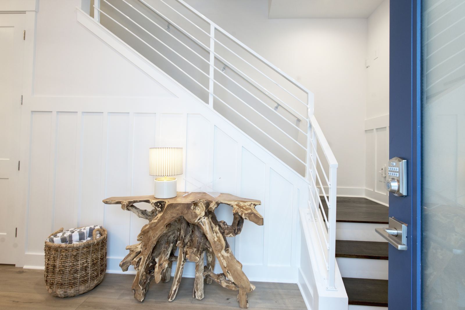 Entry and stairwell